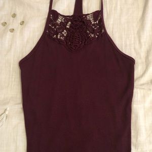Maroon Tank Top
